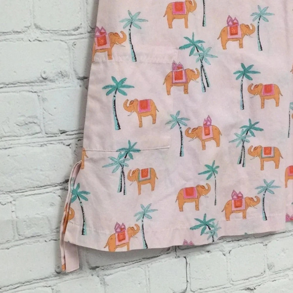 Like New Jim Thompson 4-5T Elephant Print Dress - Picture 3 of 6